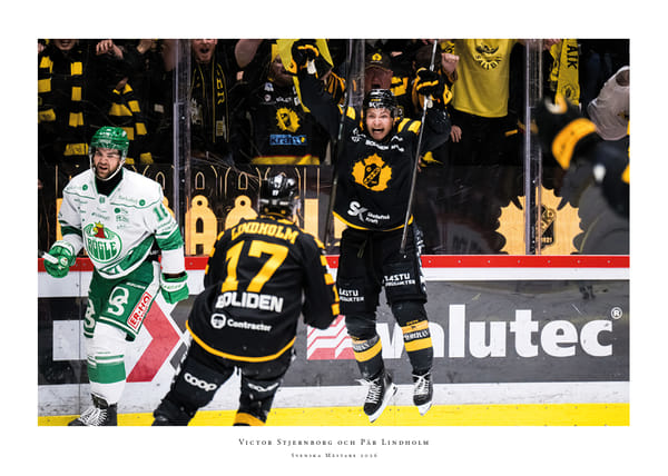 Poster SM-Guld 2026 Skellefteå AIK No.8