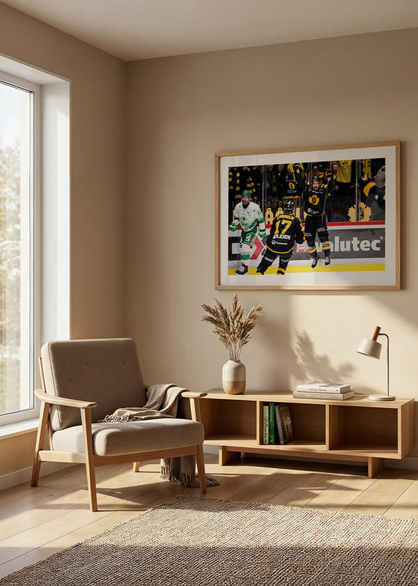Poster SM-Guld 2026 Skellefteå AIK No.8 crossfade