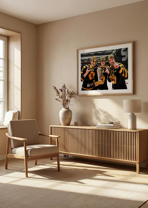 Poster SM-Guld 2026 Skellefteå AIK No.11 crossfade