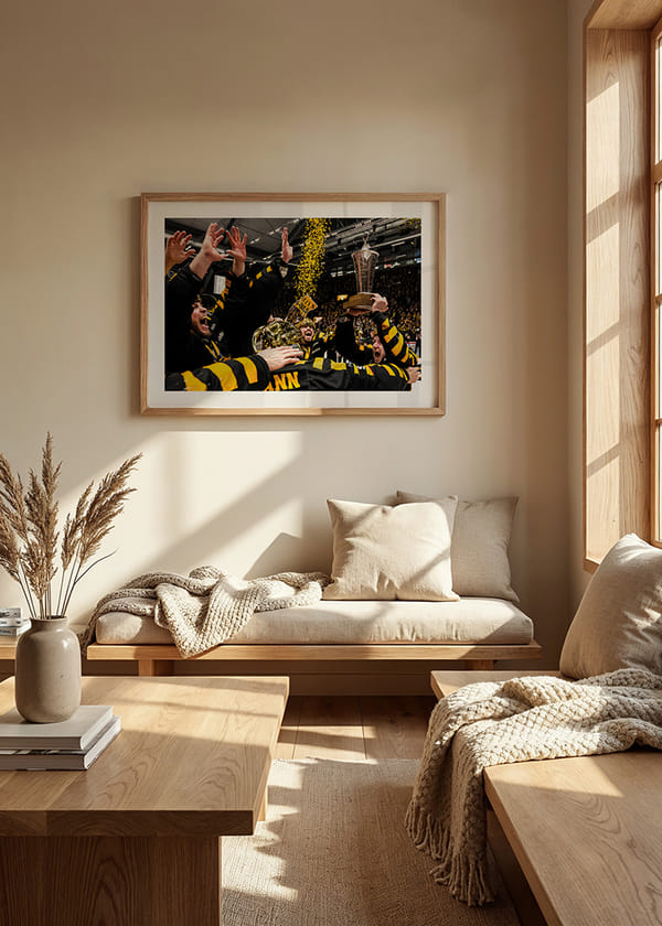 Poster SM-Guld 2026 Skellefteå AIK No.12 crossfade
