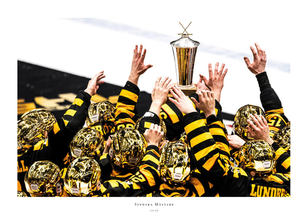 Poster SM-Guld 2026 Skellefteå AIK No.14