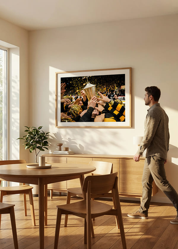 Poster SM-Guld 2026 Skellefteå AIK No.15 crossfade