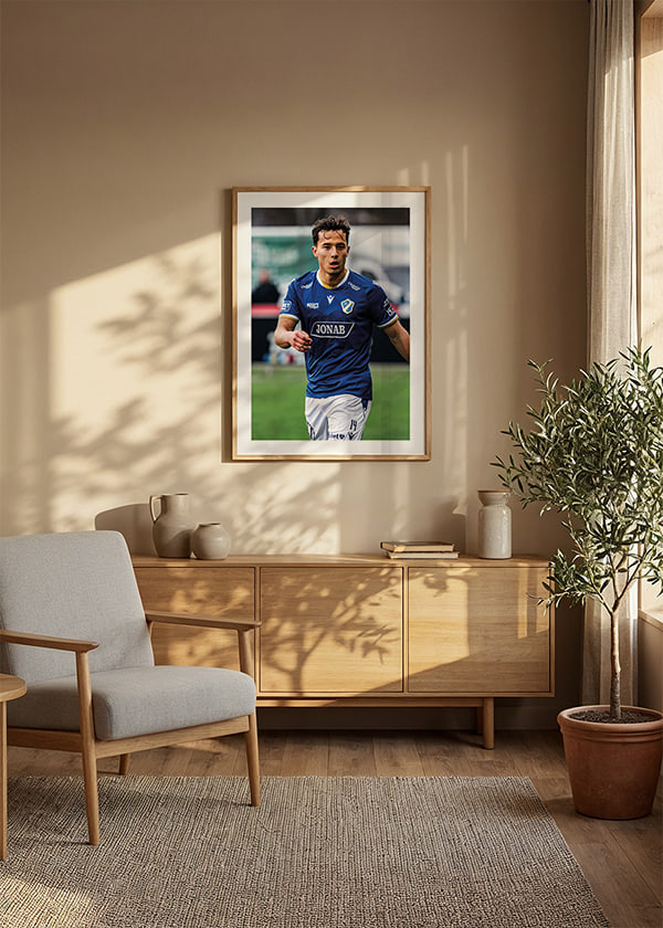 Poster Hussein Carneil Halmstad BK 2026 crossfade