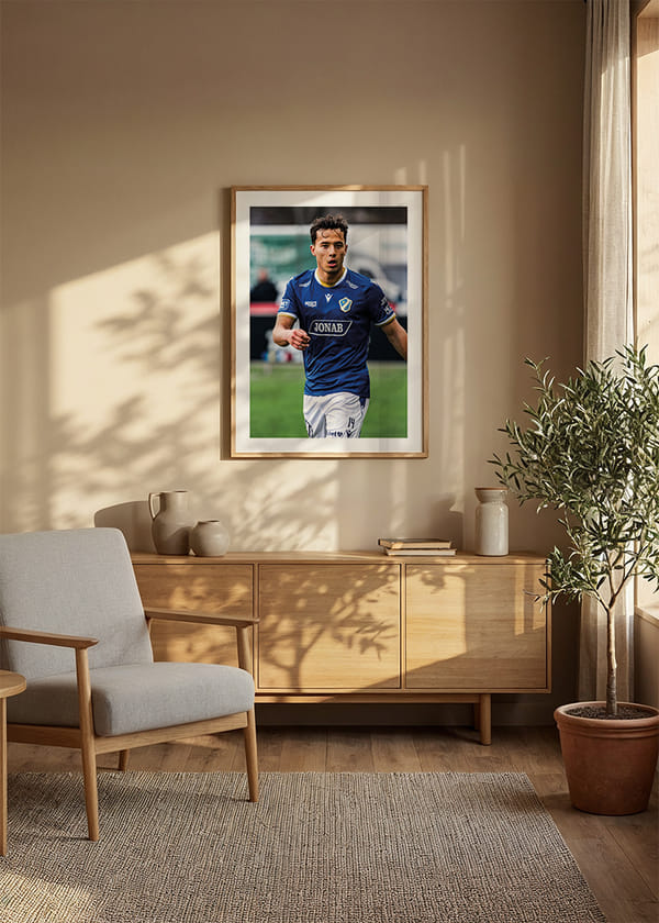 Poster Hussein Carneil Halmstad BK 2026 crossfade