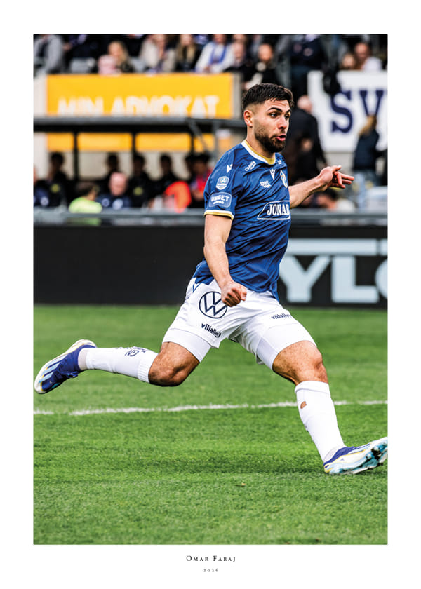 Poster Omar Faraj Halmstad BK 2026