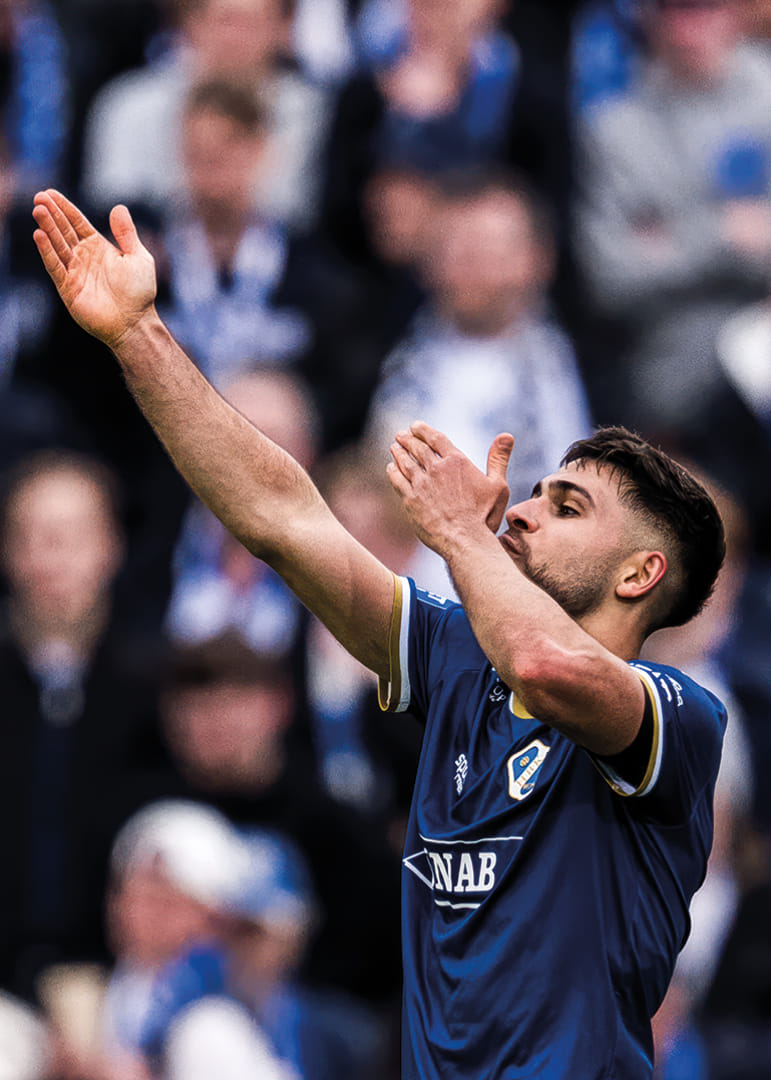 Omar Faraj Första Hemmamålet Halmstad BK 2026-12