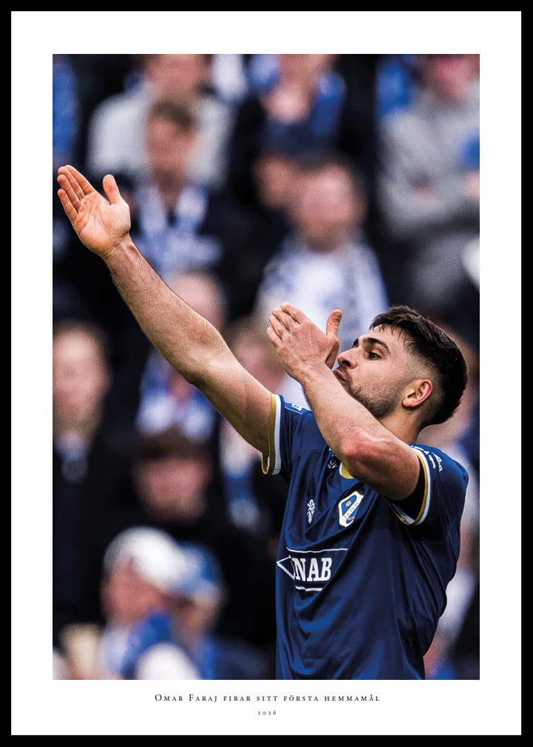 Omar Faraj Första Hemmamålet Halmstad BK 2026-12