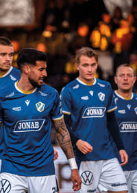 Erko Tougjas, Rami Kaib, Ludvig Arvidsson och Joel Allansson Halmstad BK 2026-9