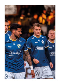 Erko Tougjas, Rami Kaib, Ludvig Arvidsson och Joel Allansson Halmstad BK 2026-3