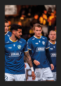 Erko Tougjas, Rami Kaib, Ludvig Arvidsson och Joel Allansson Halmstad BK 2026-7