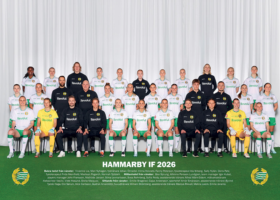 Hammarby IF 2026 Damer Lagfoto-12