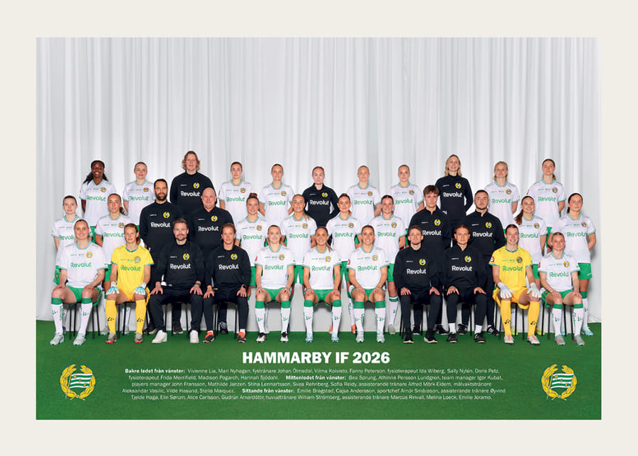 Hammarby IF 2026 Damer Lagfoto-12