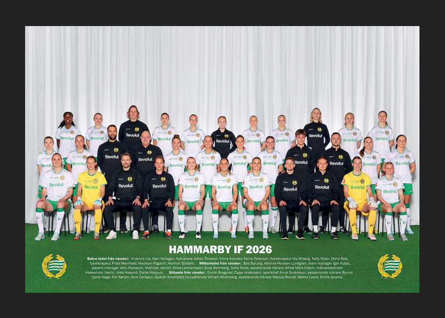 Hammarby IF 2026 Damer Lagfoto-12