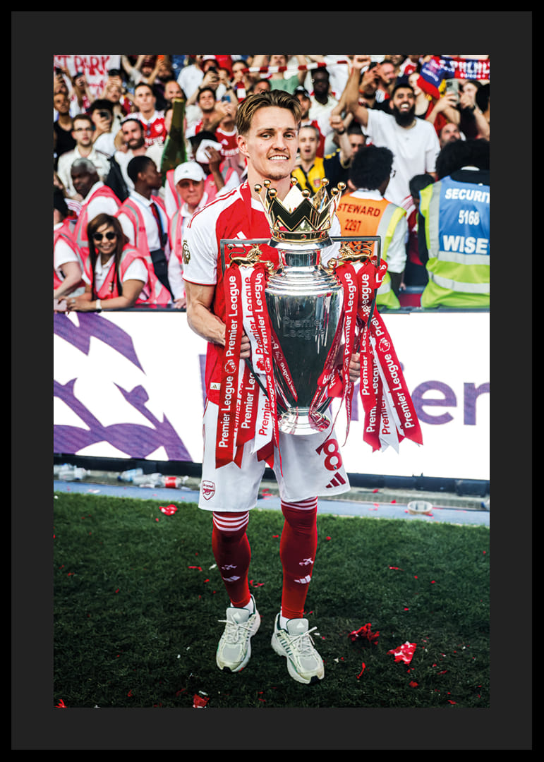 Arsenal Premier League Champions 2025-26 Martin Ødegaard No1-12