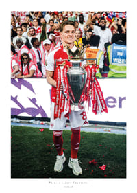 Arsenal Premier League Champions 2025-26 Martin Ødegaard No1-1