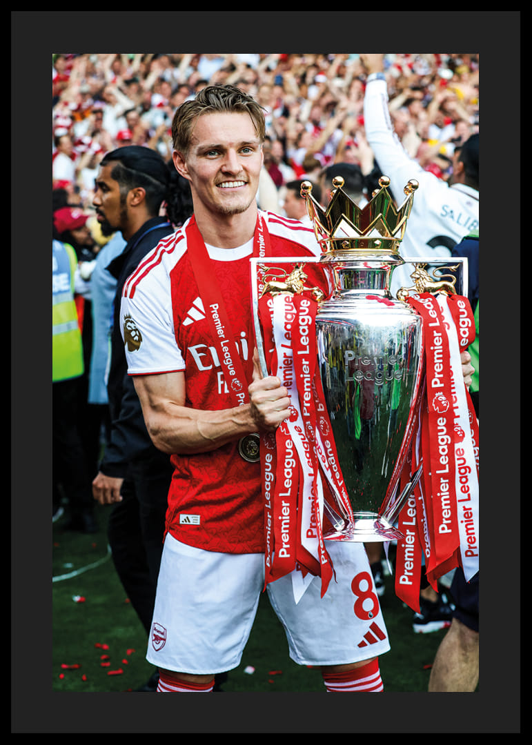 Arsenal Premier League Champions 2025-26 Martin Ødegaard No2-12