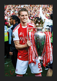 Arsenal Premier League Champions 2025-26 Martin Ødegaard No2-7