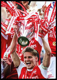 Arsenal, champion de Premier League 2025-2026, Martin Ødegaard, numéro 3-8