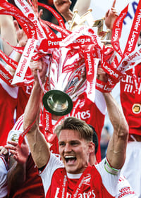 Arsenal, champion de Premier League 2025-2026, Martin Ødegaard, numéro 3-9