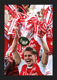 Arsenal, campeão da Premier League 2025-26, Martin Ødegaard, nº 3-7