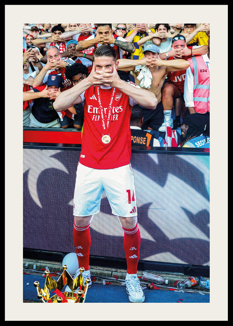 Arsenal Premier League Champions 2025-26 Viktor Gyökeres No1-12