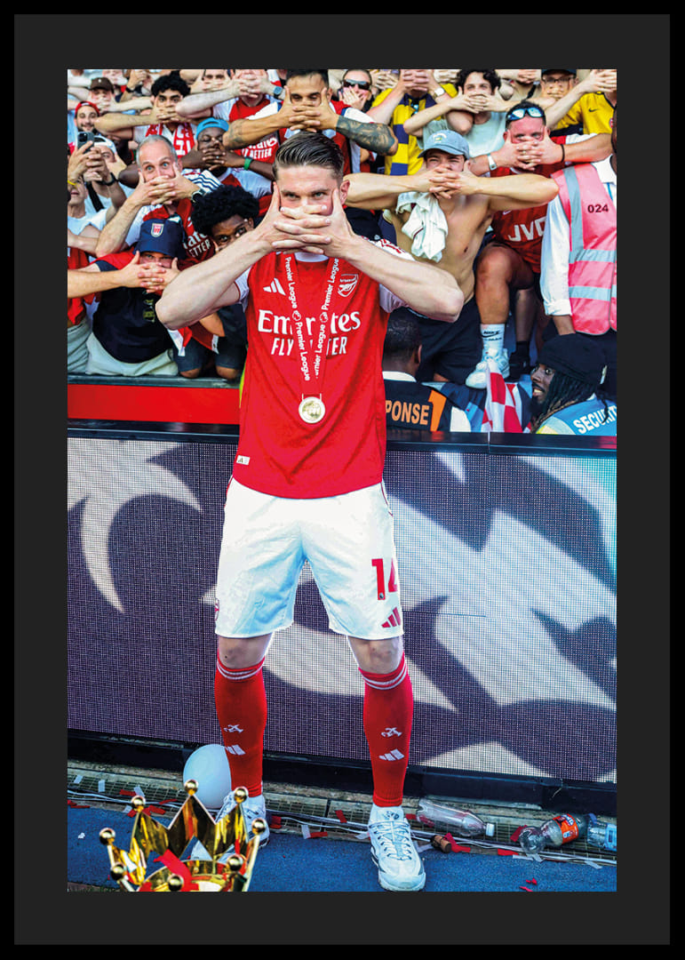 Arsenal Premier League Champions 2025-26 Viktor Gyökeres No1-12