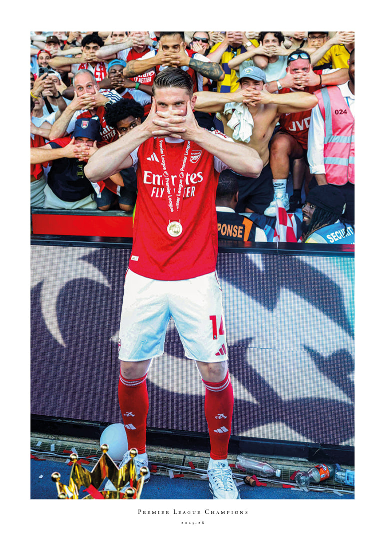 Arsenal Premier League, campeão 2025-26, Viktor Gyökeres No1-12