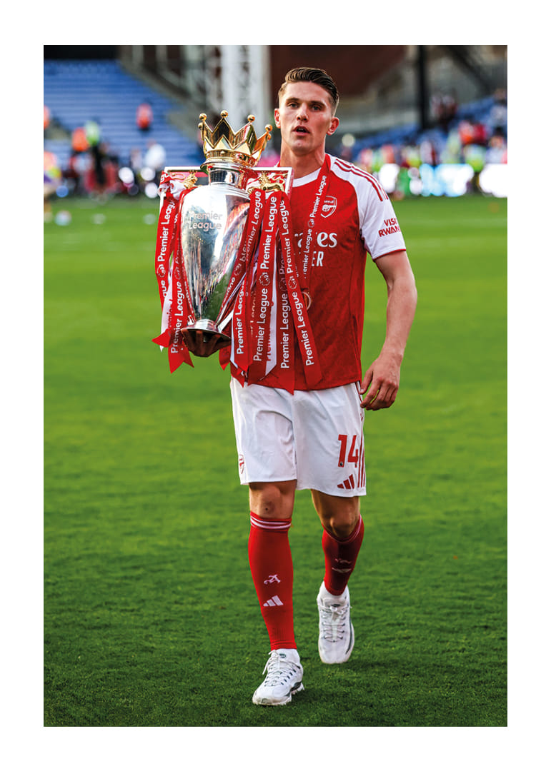 Arsenal Premier League Champions 2025-26 Viktor Gyökeres No2-12