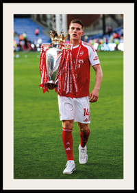 Arsenal Premier League Champions 2025-26 Viktor Gyökeres No2-4