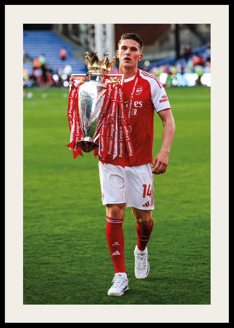 Arsenal Premier League Champions 2025-26 Viktor Gyökeres No2-12