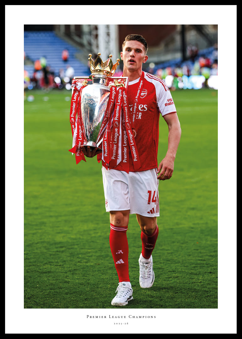 Arsenal Premier League Champions 2025-26 Viktor Gyökeres No2-12
