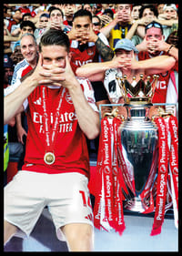 Arsenal Premier League Champions 2025-26 Viktor Gyökeres No3-8
