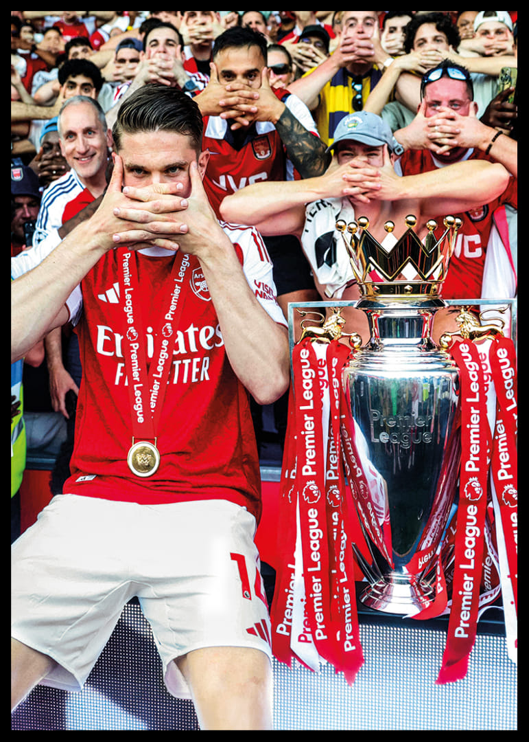 Arsenal Premier League Champions 2025-26 Viktor Gyökeres No3-12