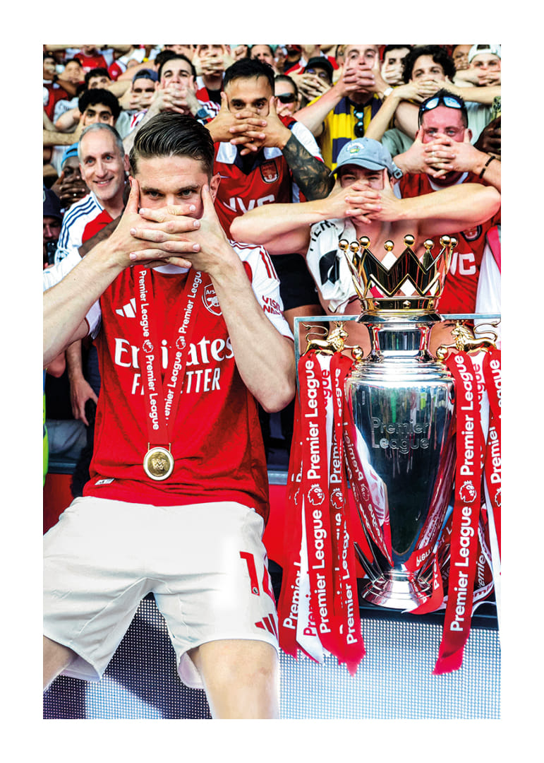 Arsenal Premier League Champions 2025-26 Viktor Gyökeres No3-12