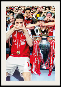 Arsenal Premier League Champions 2025-26 Viktor Gyökeres No3-4