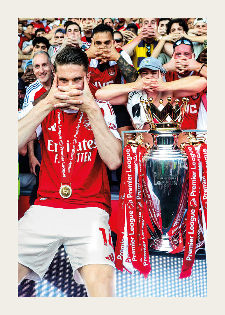 Arsenal Premier League Champions 2025-26 Viktor Gyökeres No3-12