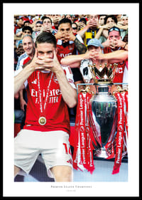 Arsenal Premier League Champions 2025-26 Viktor Gyökeres No3-0