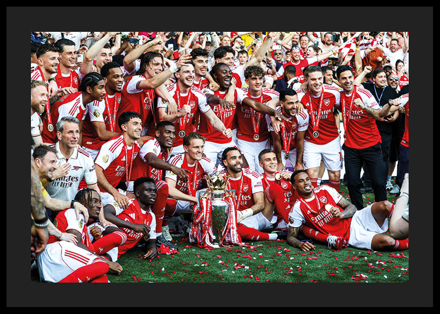 Arsenal Premier League Champions 2025-26 No1-12