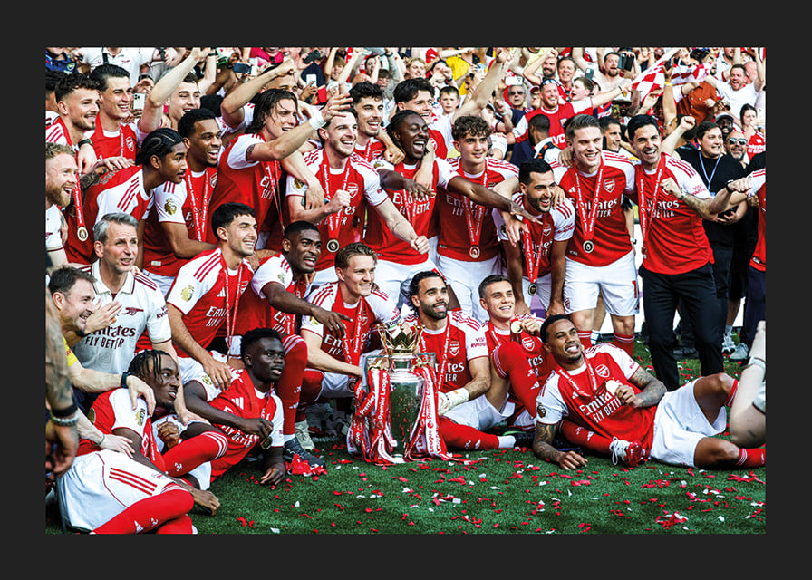 Arsenal Premier League Champions 2025-26 No1-12
