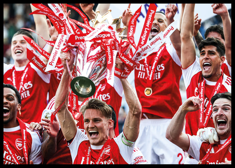Arsenal, champion de Premier League 2025-26, n°2-12