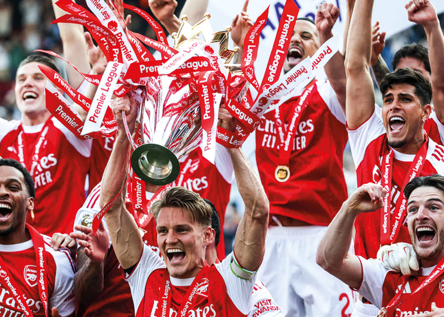 Arsenal, champion de Premier League 2025-26, n°2-12