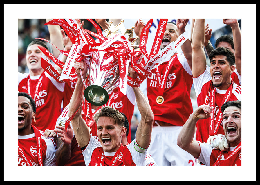 Arsenal, campeão da Premier League 2025-26, nº 2-12