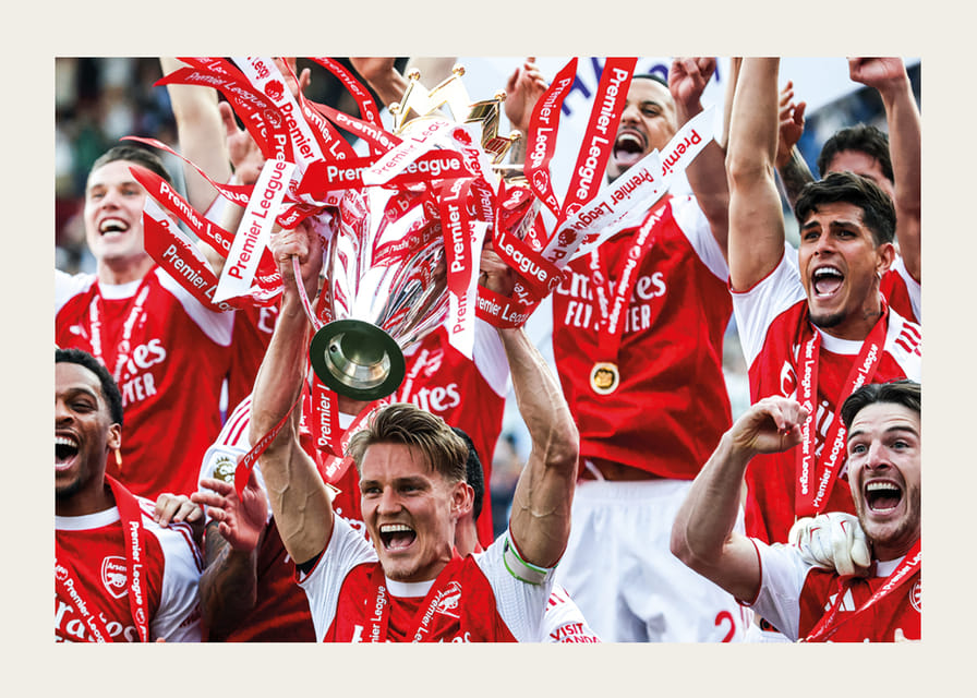 Arsenal, champion de Premier League 2025-26, n°2-12