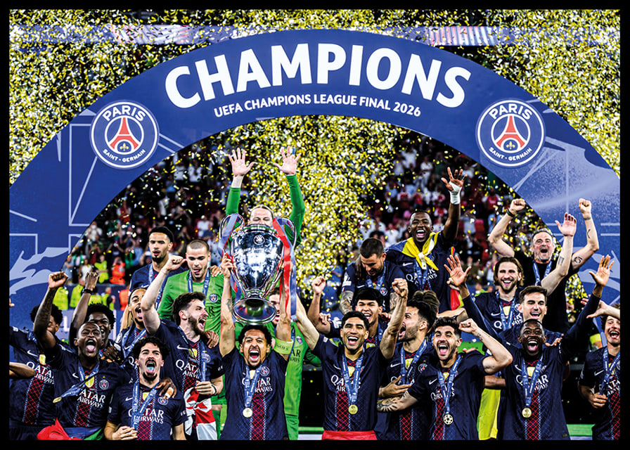 UEFA Champions League 2026 Winners Paris Saint-Germain PSG -12