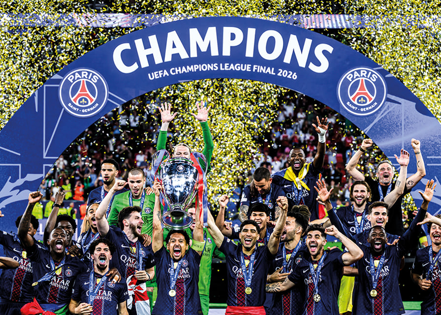 UEFA Champions League 2026 Winners Paris Saint-Germain PSG -12