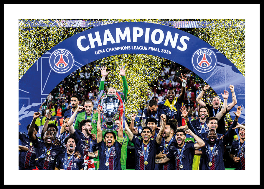 UEFA Champions League 2026 Winners Paris Saint-Germain PSG -12