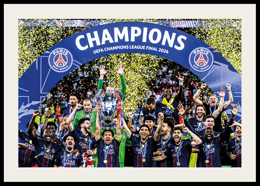 UEFA Champions League 2026 Winners Paris Saint-Germain PSG -12