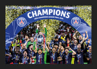 UEFA Bajnokok Ligája 2026 győztesei: Paris Saint-Germain, PSG -5