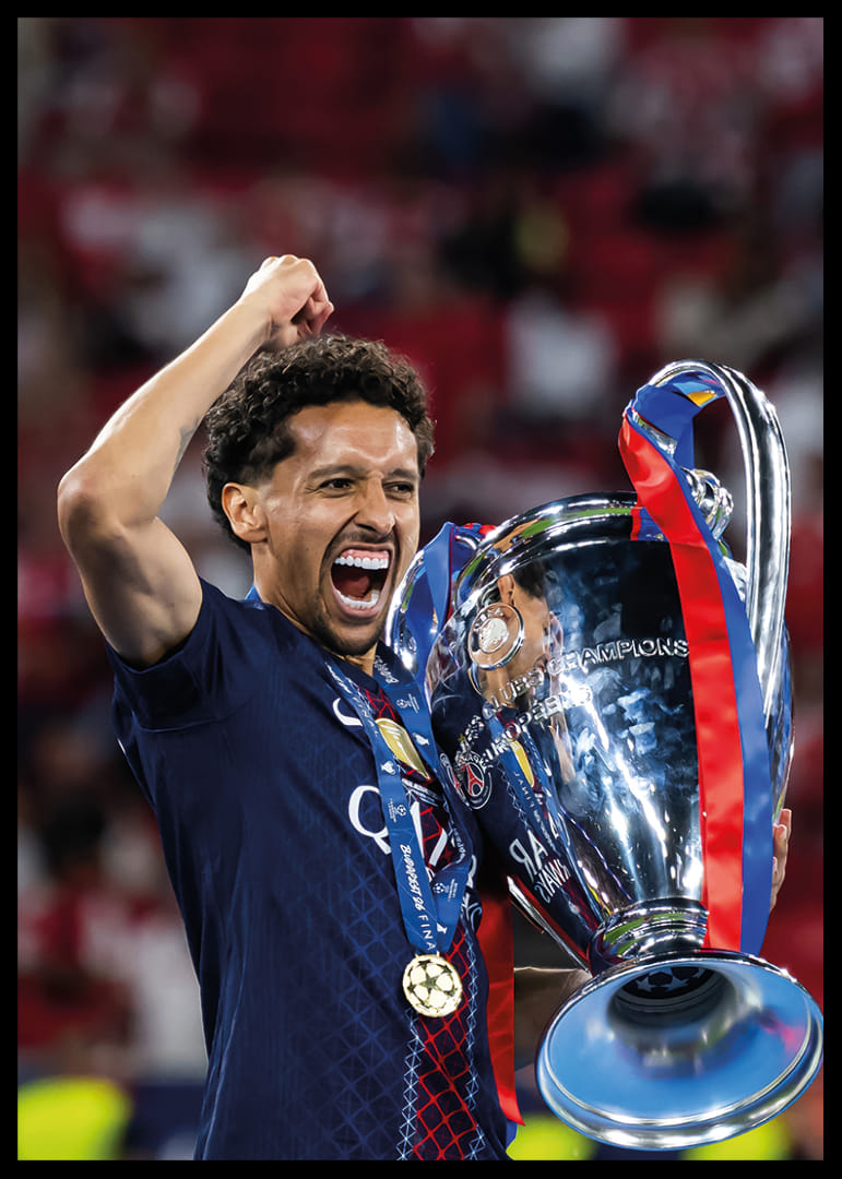 Marquinhos UEFA Bajnokok Ligája 2026 győztesei Paris Saint-Germain PSG 1. helyezett-12