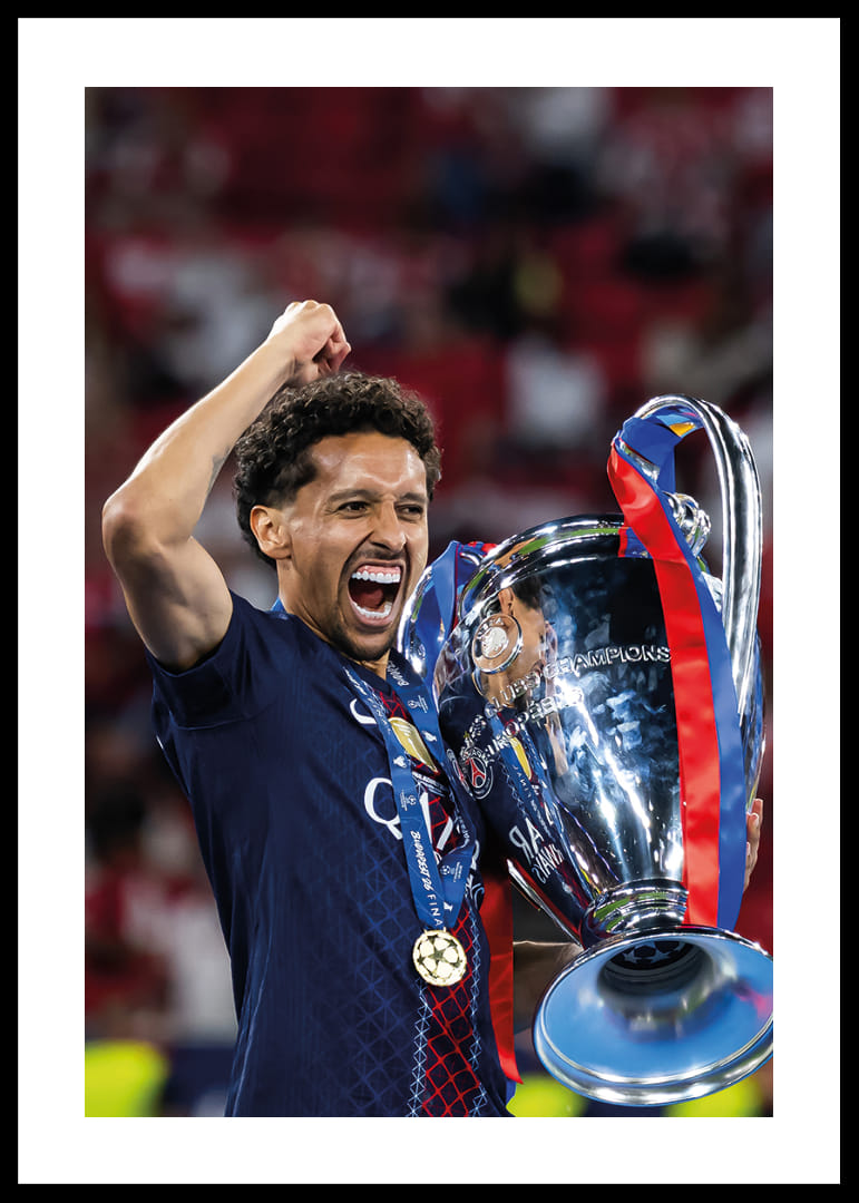 Marquinhos UEFA Bajnokok Ligája 2026 győztesei Paris Saint-Germain PSG 1. helyezett-12